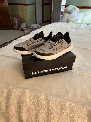 Woman’s Slipspeed Trainer Flow Under Armour  Gray/Black.  New Never Worn. - Image 1 of 4