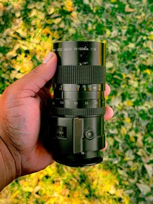 *Read Parfocal M4/3 Canon Tv Lens V6x16 16-100mm f1.9 C Mount Micro Four Thirds - Image 1 of 4