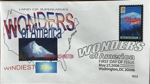 WII Colorprint 4053 Wonders of America Mount Washington, windiest place - Bild 1 von 1