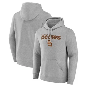 Men's Gray San Diego Padres Wahconah Pullover Hoodie - Picture 1 of 3