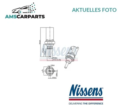 KÜHLMITTELTEMPERATURSENSOR 207034 NISSENS NEU OE QUALITÄT - Image 1 of 4