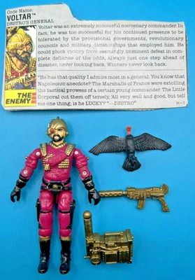 Voltar V1 100% Completo G.I. Figura de acción Hasbro Joe 1988 vintage Foto 1 de 4