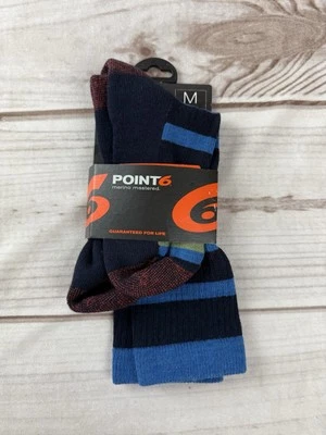 Calcetines Point6 Lana Merino Active Life Light Crew (Talla Mediana) M 6-8.5/W 7-9.5 Foto 1 de 4