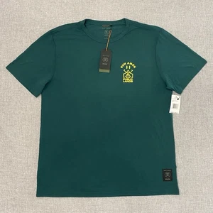 Camicia uomo Roark Run Amok Green Public Lands DriRelease grande escursionismo outdoor nuova - Foto 1 di 9