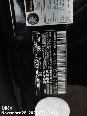 BLK RIGHT SUN VISOR 20781004107F59 2010-2017 MERCEDES-BENZ C350 - Изображение 1 из 4