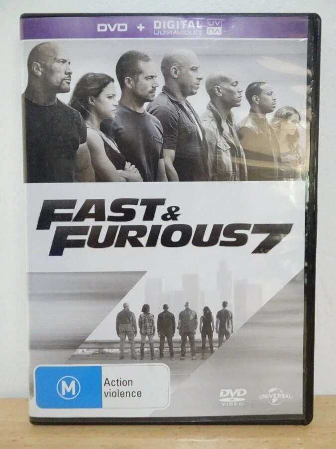 Fast & Furious 7  ~ DVD  (170223) - Image 1 of 1
