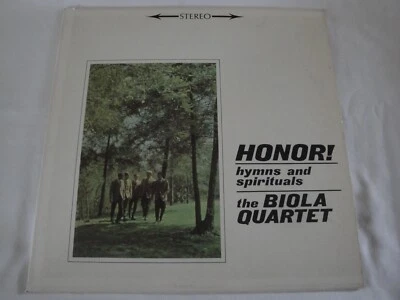 The Biola Quartet- Honor! Hymns And Spirituals, Private Press, RCA CUSTOM RECORD - Image 1 of 2