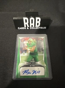 2023 Leaf Draft - Autographs #BA-BN1 Bo Nix (AU, RC) - Picture 1 of 3