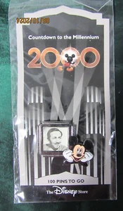 DISNEY COUNTDOWN TO THE MILLENNIUM #101 WALT AND MICKEY PIN NEU - Bild 1 von 1