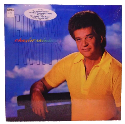 Conway Twitty - Chasin' Rainbows - 1985 Warner Bros. Vinyl LP - NM/EX - SHRINK - Image 1 of 4