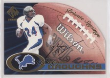 2000 Pacific Private Stock Private Signings Reuben Droughns #13 Rookie Auto RC