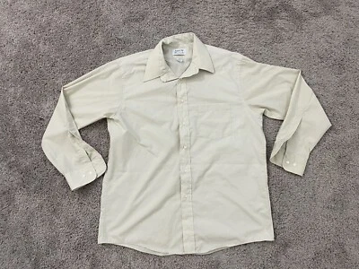 Camisa de vestir vintage Arrow Bradstreet para hombre 16,5 - 32/33 hecha en verde EE. UU. Foto 1 de 4