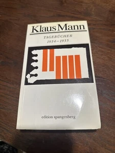 Klaus Mann : Tagebücher 1934-1935 Joachim, Heimannsberg, Laemmle Peter  und Mann - Bild 1 von 2