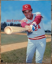 MLB HOFer Tony Perez Cincinnati Reds Color 8 X 10 Photo Picture
