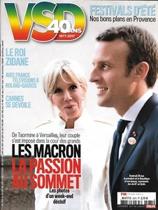 Vsd N° 2075 1er Giugno 2017 I Macron Au Summit_Zidane_ Canne Sexy _ - Imagen 1 de 1