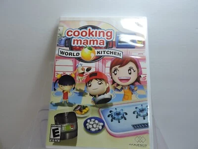 Wii Cooking mama world kitchen Disc and manual - Image 1 of 3