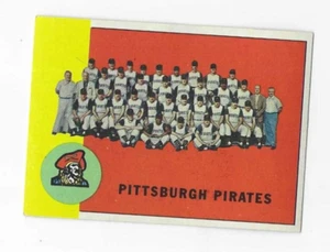 1963 TOPPS PITTSBURGH PIRATES TEAM PICTURE #151 - Picture 1 of 1
