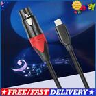 1/2/3M USB C Microphone Cable Plug and Play USB C To XLR Microphone Audio Cable