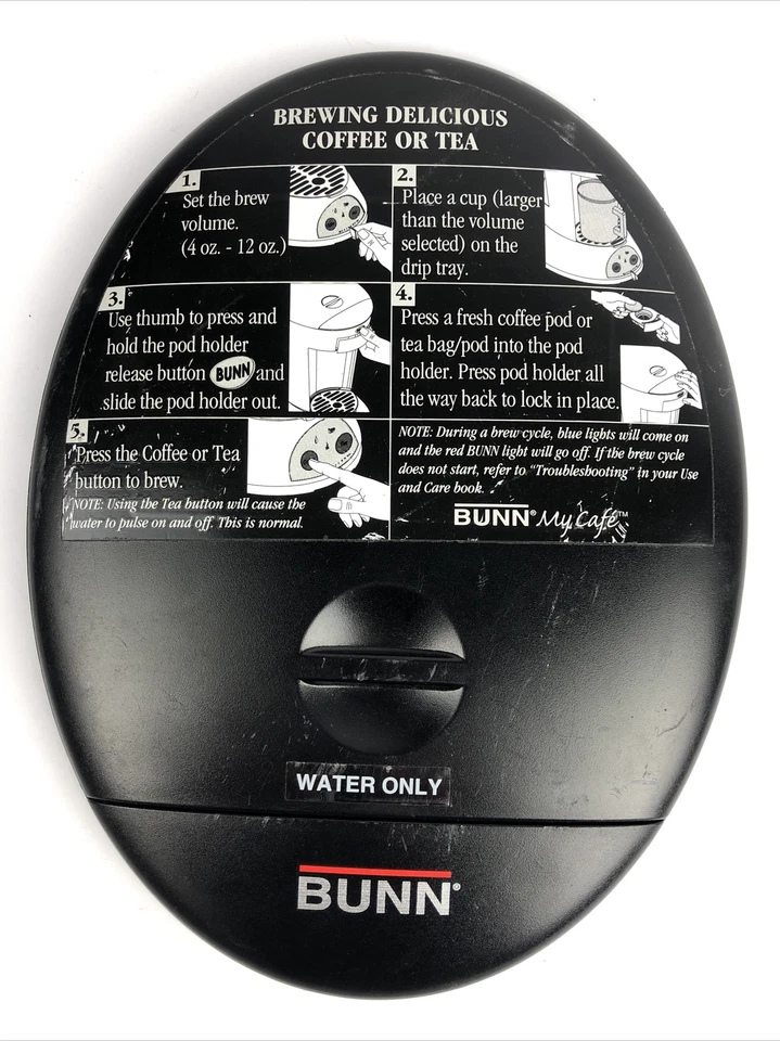 BUNN MCA My Cafe Pourover Commercial Coffee Replacemen part - Sliding Lid FSTSHP - Image 1 of 3