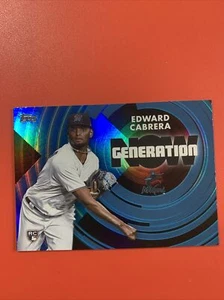 Actualización Topps 2022 generación ahora azul #GN-80 Edward Cabrera Miami Marlins - Imagen 1 de 2
