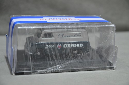 VANS Oxford Diecast 1:43 calibro O CA022 Bedford Van membro platino 2008 + certificato