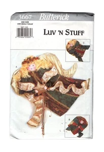 Weihnachtsdeko, Engel, Wandbehang, Ornamente, Butterick 3667, ungeschnitten Kostenloser Versand - Bild 1 von 3