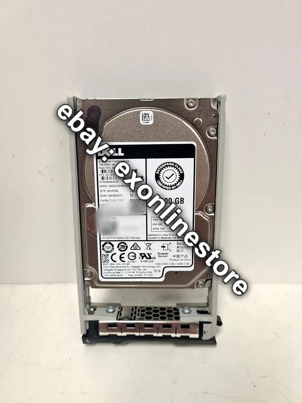 0D1F14 - Dell G14 600GB 12G 10K 2.5 SAS w/DXD9H Tray - Image 1 of 1