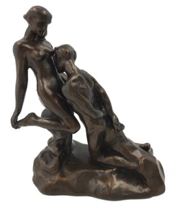 Ewiges Idol von Auguste Rodin 6" groß Skulptur Statue Replik Reproduktion - Bild 1 von 4