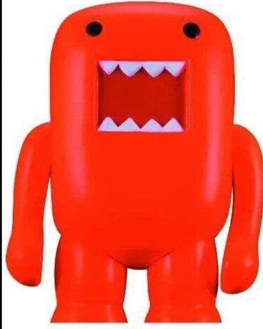 4" Domo Vinyl Figure: Black Light Orange glows under black light new in box Cover