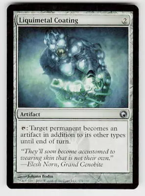 Scars of Mirrodin #171 Liquimetal Coating - Image 1 of 2