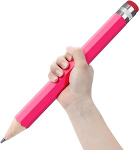 Giant Pencils for Prop/Gifts/Decor - 14 Inch Jumbo Wooden Big Novelty Pencil wit - Picture 1 of 12