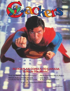 Crackers Magazine 1983 Superman Goalie Mike Palmateer Captain Longjohns Canada - Picture 1 of 2
