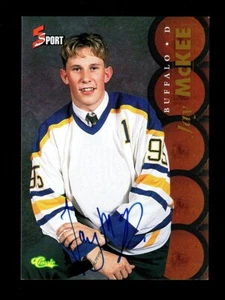 Classic 5 Sport Jay McKee 1995 sables autógrafos automáticos - Imagen 1 de 1