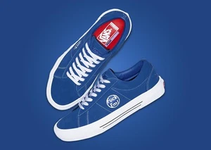 Supreme x Vans Sid F*ck Em blu US 12 UK 11 EU 46 nuovissimo in scatola - Foto 1 di 8