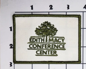 Edith Macy Aufnäher Konferenzzentrum bestickt Bügelbild Uniform - Bild 1 von 1