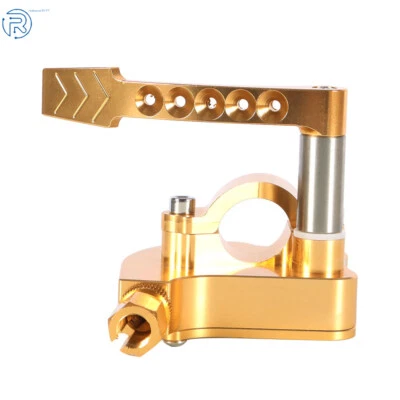 Pulgar acelerador de billet CNC dorado para Yamaha Banshee 350 Raptor 350 660R 700R Foto 1 de 4