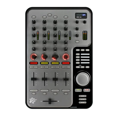 Stanton SCS.1m Digital DJ Mixer Controller w/ FireWire Audio, LCD, MIDI, USB - Image 1 of 4