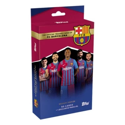 Topps 2021-22 FC Barcelona Official Team Set Factory Sealed box - Image 1 of 4