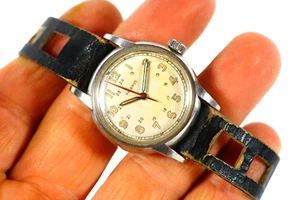 Reloj Pulsera HELBROS Militar National Watch Co Bumper Automático 24 Horas - Imagen 1 de 11