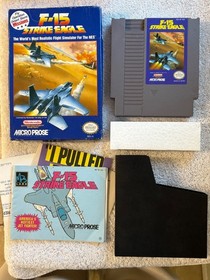 F-15 Strike Eagle (Nintendo Entertainment System, 1992) NES CIB