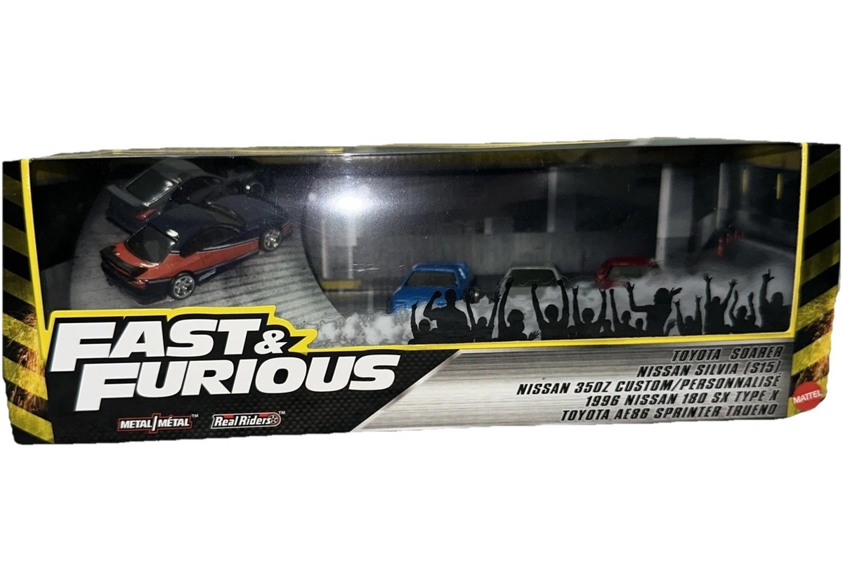 ホットウィール Fast & Furious スカイラインセット HNR88 979G Hotwheels Fast & Furious Mix 4 Skyline R33 Nissan