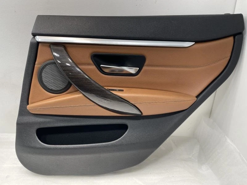 2015-16 BMW 428I RIGHT PASSENGER REAR DOOR TRIM PANEL BLACK/BROWN TC:LCLX 38965 Foto 1 de 4