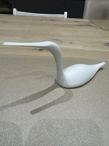 Rosenthal Eistaucher Vogel Tapio Wirkkala Figur 21 cm lang Biskuit Porzellan - Bild 1 von 4