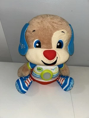 Fisher-Price Laugh & Learn So большой щенок, большая музыкальная плюшевая игрушка с обучением C - Изображение 1 из 4