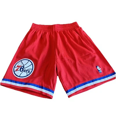 NWT Mitchell & Ness Philadelphia 76ers '02 Swingman Shorts Size Men's Medium - Image 1 of 4