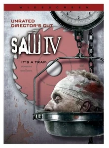 Saw IV Unrated Widescreen Edition On DVD With Tobin Bell 4 Very Good - Imagen 1 de 1