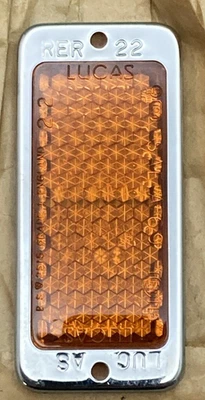 NUEVO GENUINO LUCAS RER22 Patrón Reflector MG MGB Morris Minor Foto 1 de 3