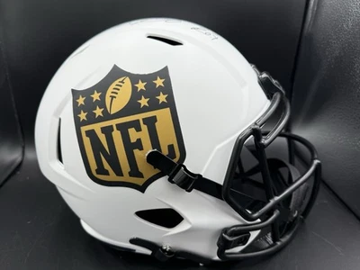 Full Size CLINTON PORTIS Signed “02 ROY” Inscribed NFL Lunar Eclipse Helmet JSA - Image 1 of 4