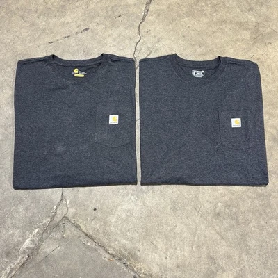 Carhartt Pocket Tee Bundle Lot of 2 Size 3XL Tall Workwear T Shirts USA Mix - Image 1 of 4