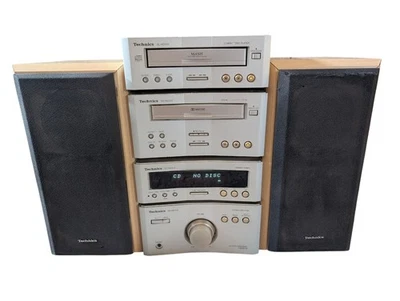 Technics HD310 HiFi Stereo System CD Cassette Tape Radio - Great Working Order - Image 1 of 4